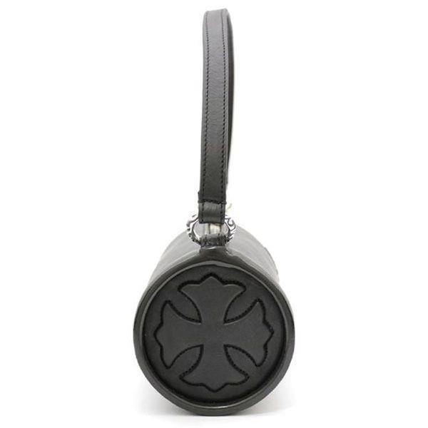 bagff.ruおすすめクロムハーツ GRINDS 筒型バッグ 偽物 ハンドバッグ アクセサリーポーチ スクロールラベル ミニセメタリークロスパッチ ch25335