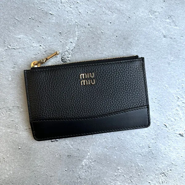 ミュウミュウ コピー レザー カードホルダー フラグメントケース miu655444
