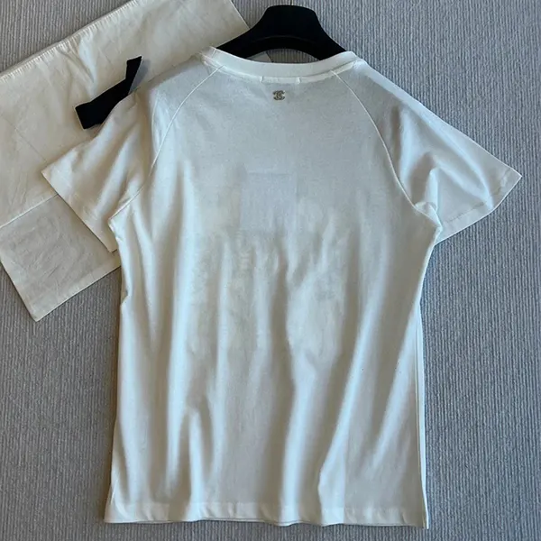 お洒落◆シャネル ロゴTシャツ スーパーコピー 半袖 w25031303