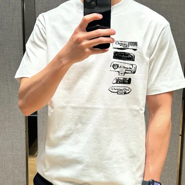 素敵なディオール Archives Labels コットン Tシャツ コピー 513J696A0677