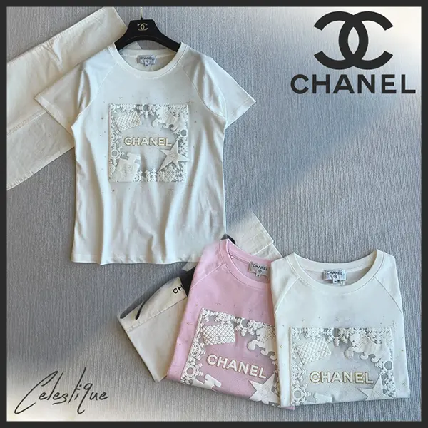 お洒落◆シャネル ロゴTシャツ スーパーコピー 半袖 w25031303