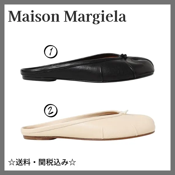 贈り物にもピッタリ★◆メゾン マルジェラ コピー◆ タビ バレリーナミュール S39WZ0105P6378T1003