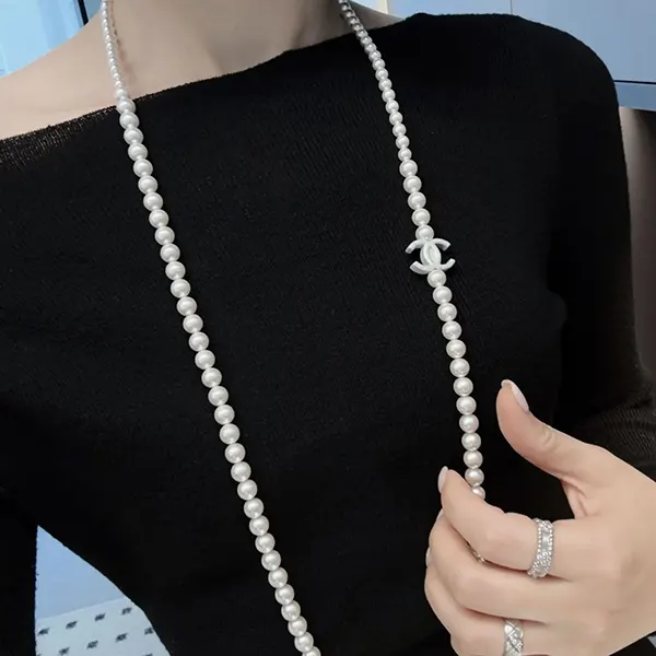 シャネル ロングパールネックレス ABF109