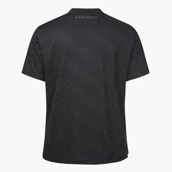 デサント 偽物 ゴルフ メンズ ジャカード 半袖 Tシャツ 2色 dst0007