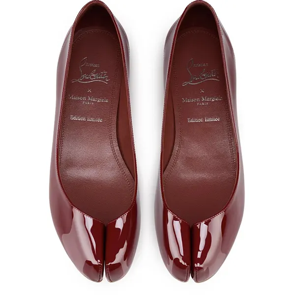 注目コラボ《マルジェラxルブタン 偽物》Marlougiela tabi フラット 12509027084