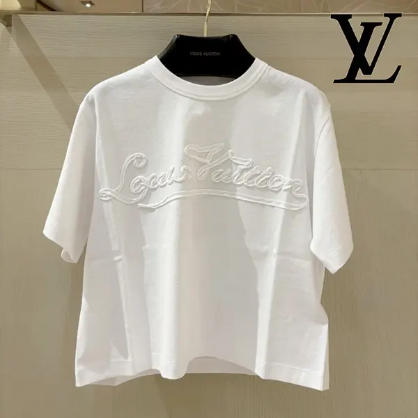 ルイヴィトン ロゴTシャツ コピー 1AHITX