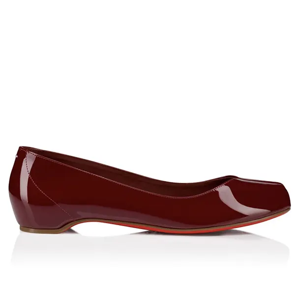 注目コラボ《マルジェラxルブタン 偽物》Marlougiela tabi フラット 12509027084
