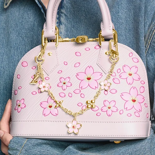 国内完売★25SS★ルイヴィトン×村上隆 バッグチャーム チェリーブロッサム M02540