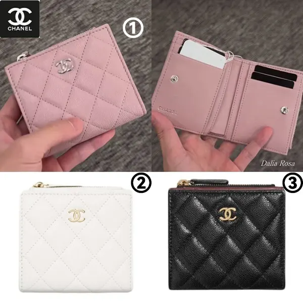 大人気ピンク♡収納力あり【シャネル コピー】マトラッセ 折り財布 ウォレット AP3388 B10583 C3906