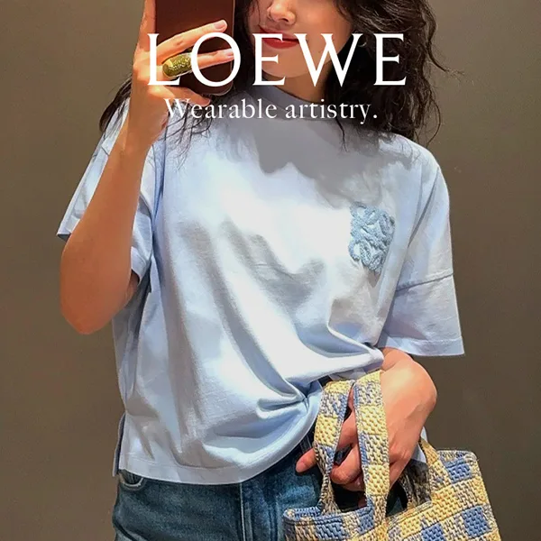 送料込ロエベ  Paulas Ibiza Tシャツ 偽物 コットン S616Y22X81