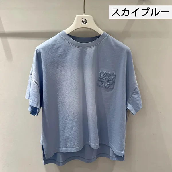 送料込ロエベ  Paulas Ibiza Tシャツ 偽物 コットン S616Y22X81