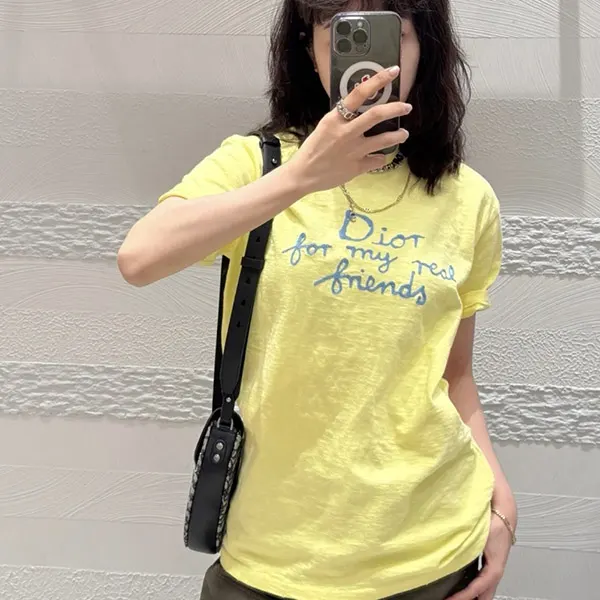 超人気カジュアルコーデに相性抜群【ディオール コピー】ディオール AND HYLTON NELTシャツ 583J696A0849_C580