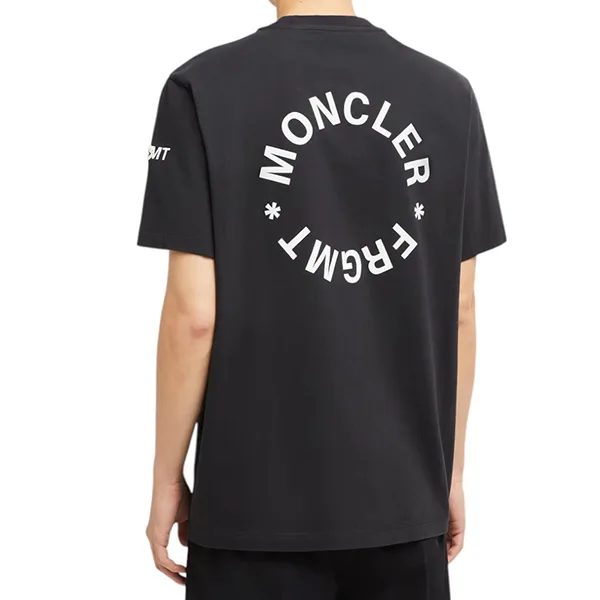 ★モンクレール × FRGMT★マキシ ロゴ コットン Tシャツ 偽物 2色 M3265999