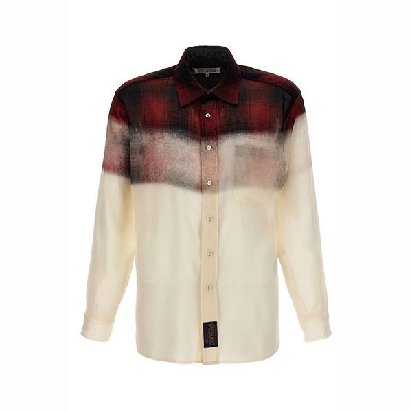 メゾンマルジェラ ペンドルトン 偽物【Maison Margiela】Pendleton コントラスト シャツ