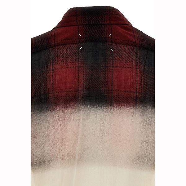メゾンマルジェラ ペンドルトン 偽物【Maison Margiela】Pendleton コントラスト シャツ