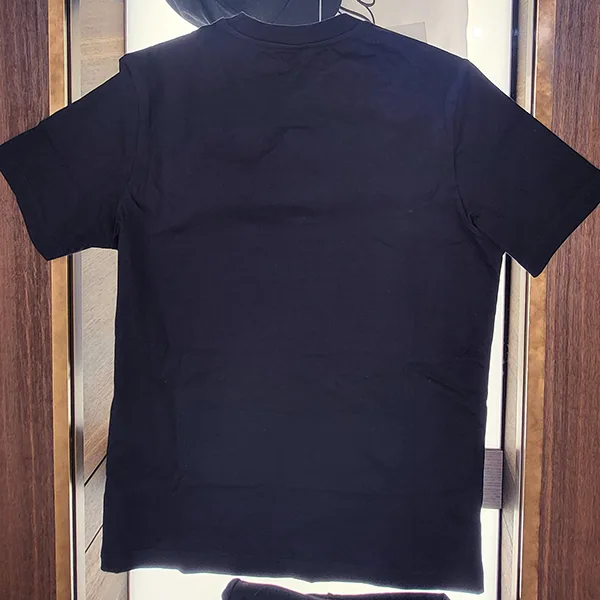 モンクレール パチモン ロゴ刺しゅう入り クルーネックTシャツ 2色 0918C000