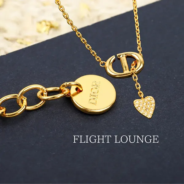 すぐ届☆ディオール  CD Navy ネックレス クリスタル N3118WOMCY_D12P