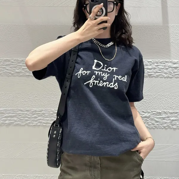 超人気カジュアルコーデに相性抜群【ディオール コピー】ディオール AND HYLTON NELTシャツ 583J696A0849_C580