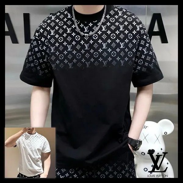 ルイヴィトン スーパーコピー コットン Tシャツ 1AFBB2