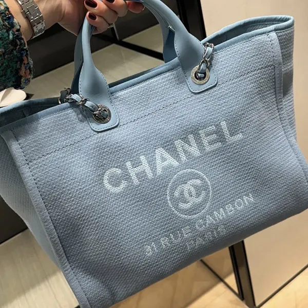 【新作♡話題】シャネル キャンバス コピー ショッピングバッグ AS3257-B08435-94305