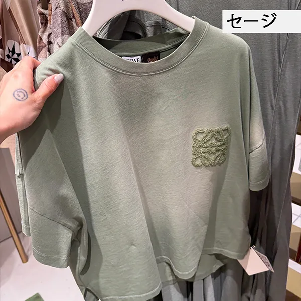 送料込ロエベ  Paulas Ibiza Tシャツ 偽物 コットン S616Y22X81