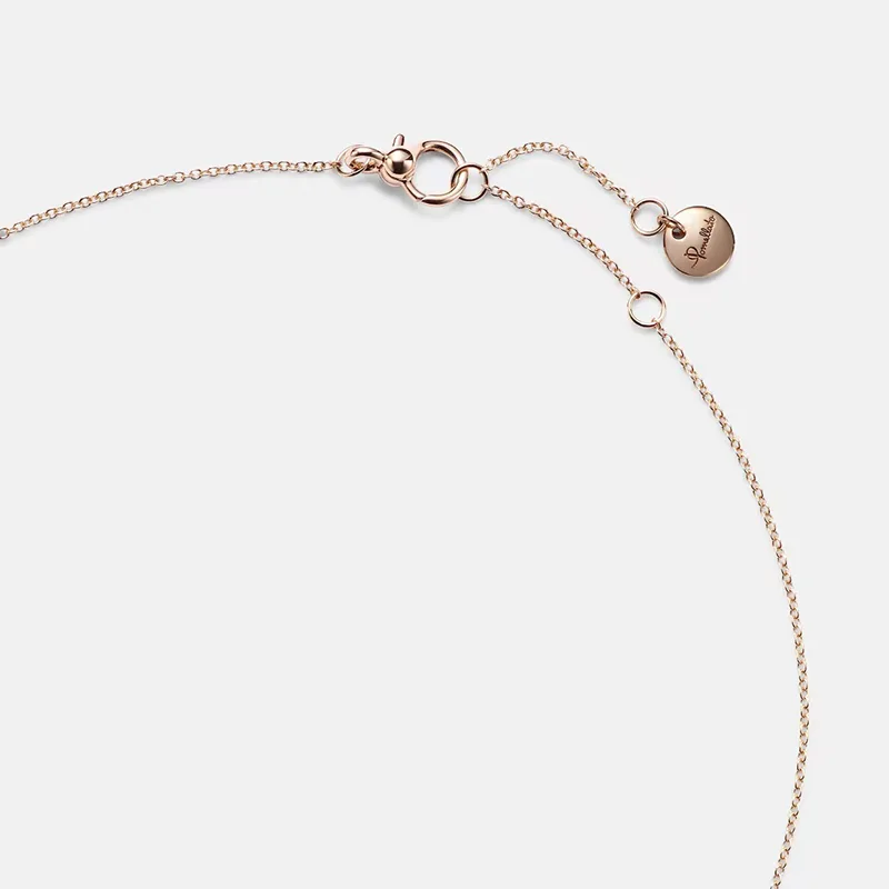 雑誌掲載【Pomellato 偽物】Nudo Mini 18Kローズゴールド ネックレス po0613