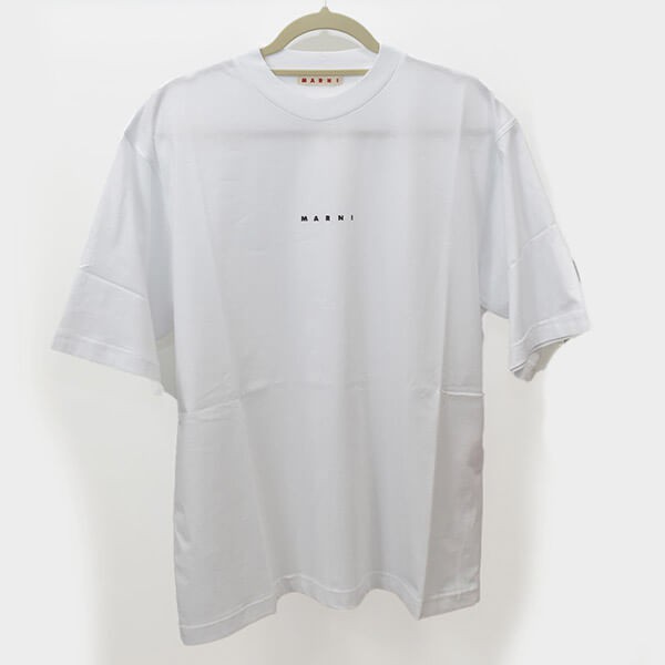 マルニ スーパーコピー MARNI CHEST MINI ロゴ コットンTシャツ HUMU0223P1 USCS87
