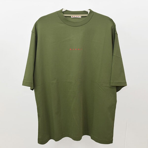 マルニ スーパーコピー MARNI CHEST MINI ロゴ コットンTシャツ HUMU0223P1 USCS87