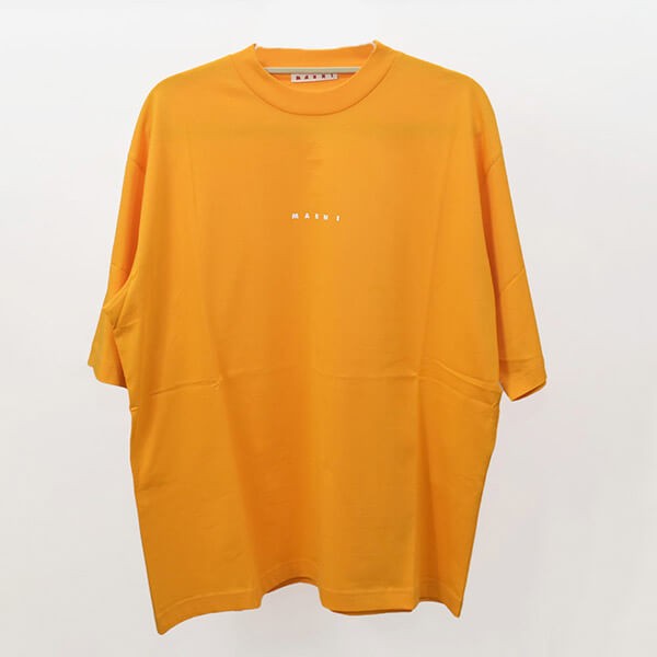 マルニ スーパーコピー MARNI CHEST MINI ロゴ コットンTシャツ HUMU0223P1 USCS87