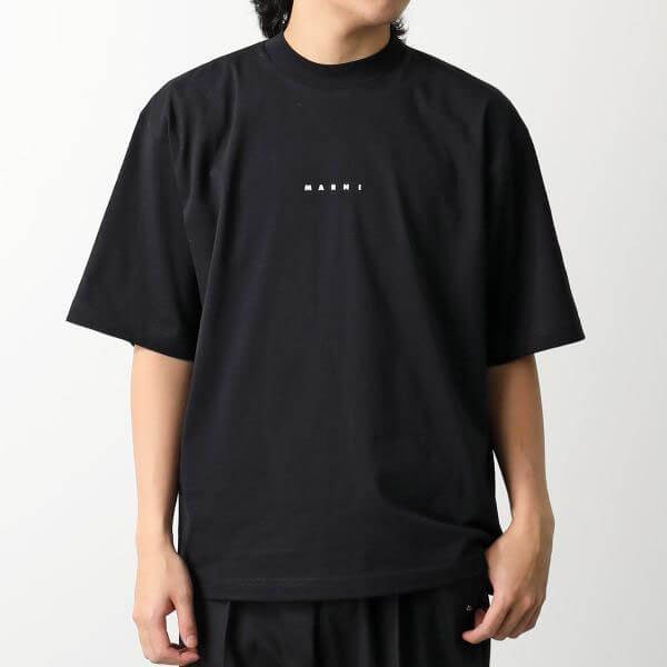 マルニ スーパーコピー MARNI CHEST MINI ロゴ コットンTシャツ HUMU0223P1 USCS87