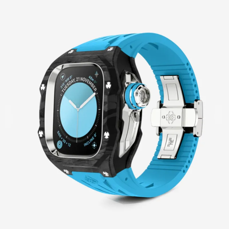ゴールデンコンセプト 偽物 Apple Watch Case RSCIII（46-49）- Sierra Blue 2サイズ