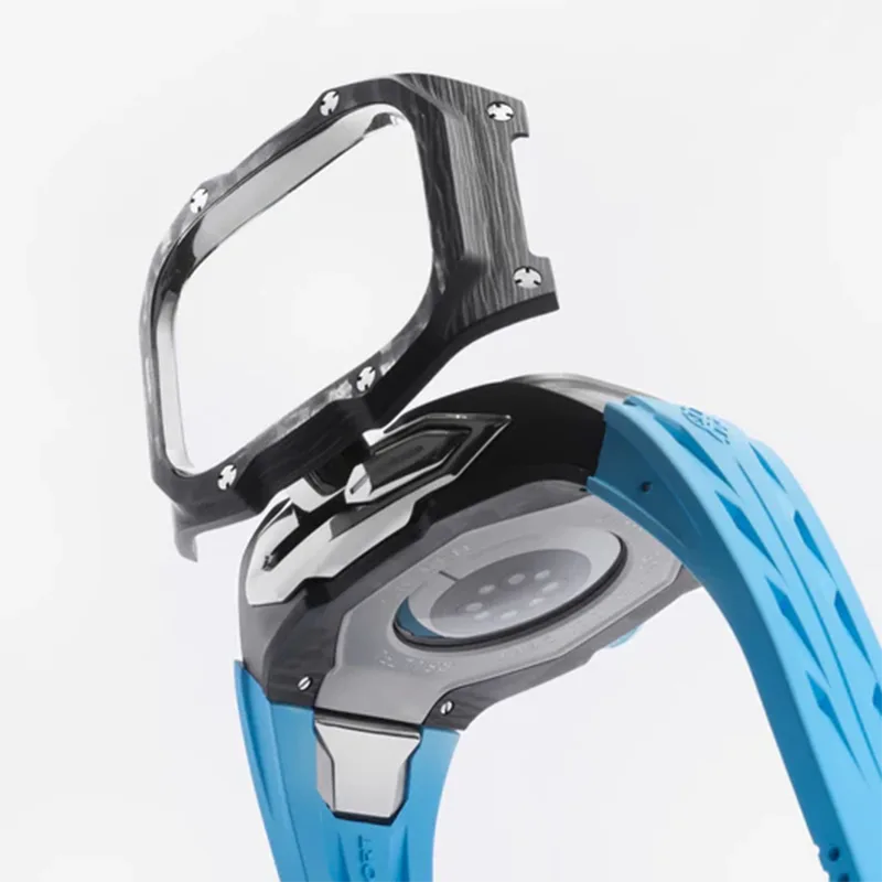 ゴールデンコンセプト 偽物 Apple Watch Case RSCIII（46-49）- Sierra Blue 2サイズ
