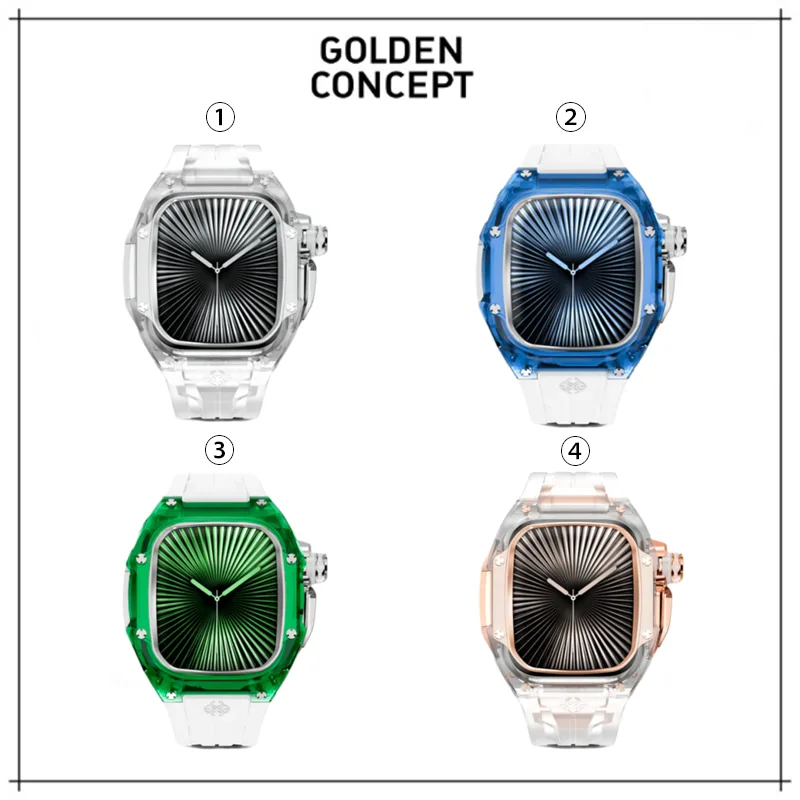 ゴールデンコンセプト n級品 Apple Watch Case / RSTRIII46 - CRYSTAL ROSE 4色