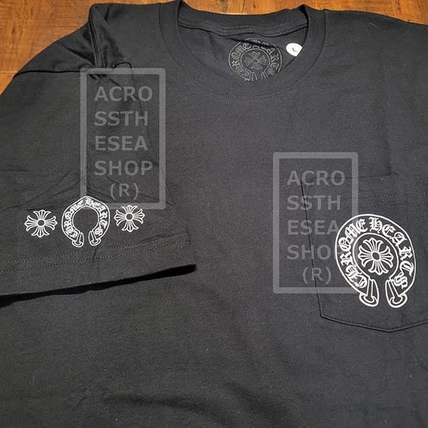 追跡付き発送で安心☆クロムハーツ Multi Colored Horseshoe Tシャツ コピー ch256131