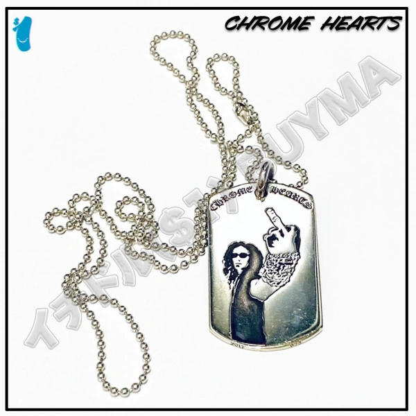 クロムハーツ リチャード スターク アメリカ DOG TAG ネックレス 偽物 ch2567