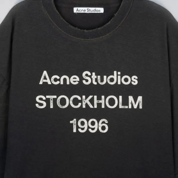 アクネストゥディオス アクネ Tシャツ 偽物 ロゴTシャツ リラックスフィット TSHI000013 多色