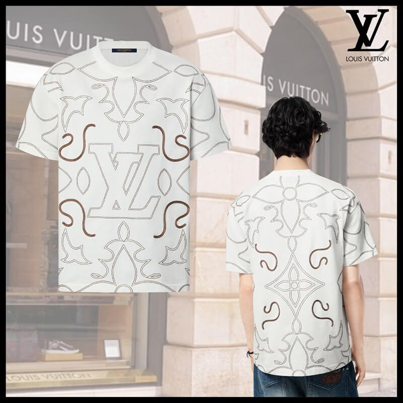 ルイヴィトン コットンＴシャツ  夏にピッタリ♪ 爽やか 1AFWVL