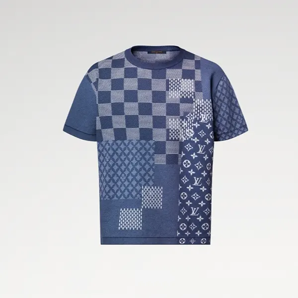 ルイヴィトン ダミエTシャツ 偽物 ユニセックス 1AIMBU