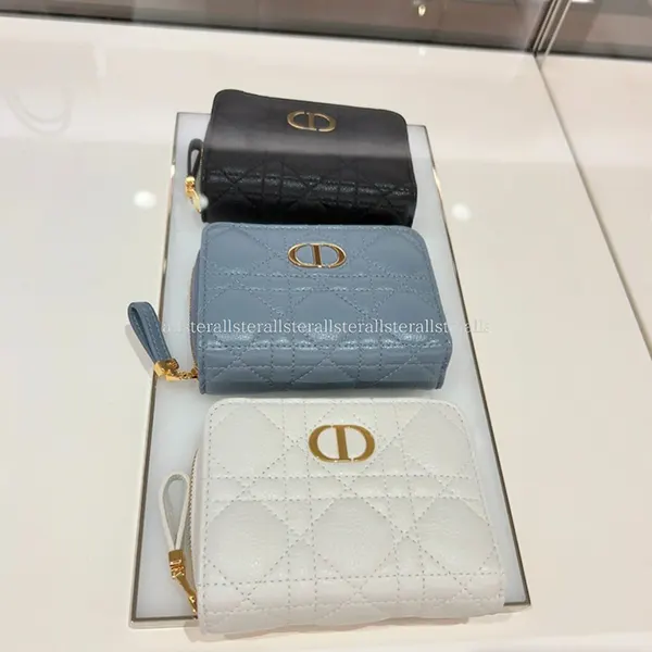 ディオール カロ CARO バイフォールド 2つ折り財布 S5032UWHC