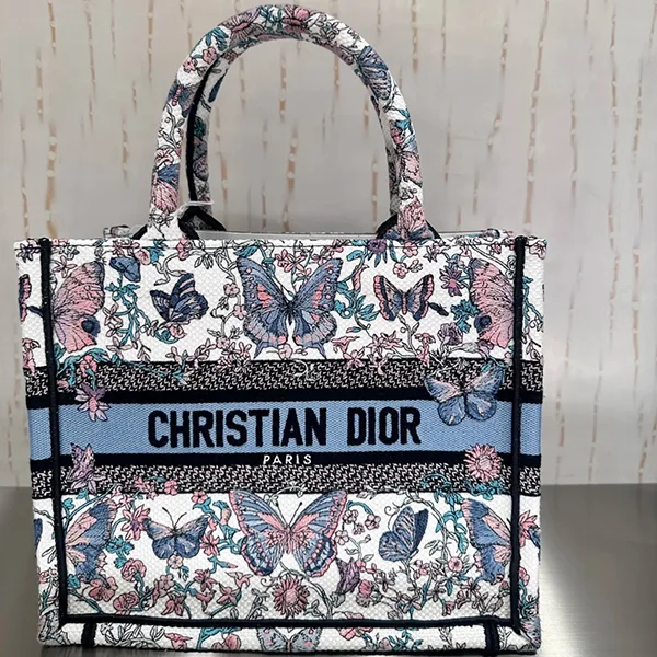 大人気【ディオール】 Book Tote バッグ パチモン スモール cd250710