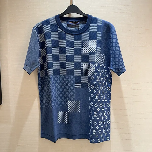 ルイヴィトン ダミエTシャツ 偽物 ユニセックス 1AIMBU