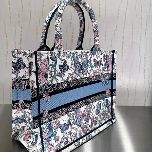 大人気【ディオール】 Book Tote バッグ パチモン スモール cd250710