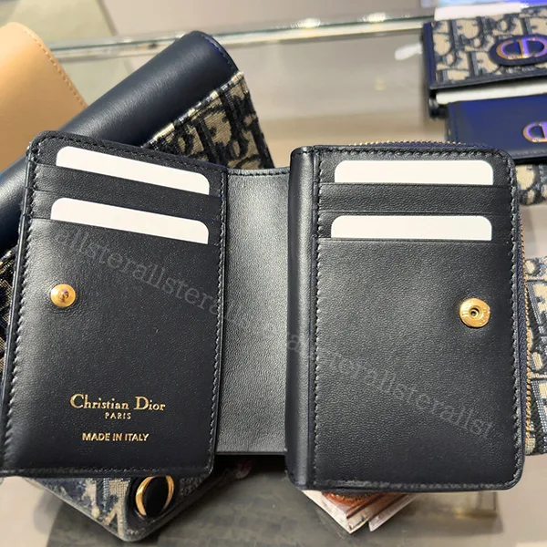 ディオール オブリーク コピー 2つ折り コンパクト財布 S2394UTZQ