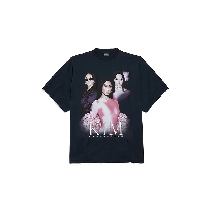 超人気☆バレンシアガ n級品 Kim K オーバーサイズTシャツ ドライジャージー blsj666235