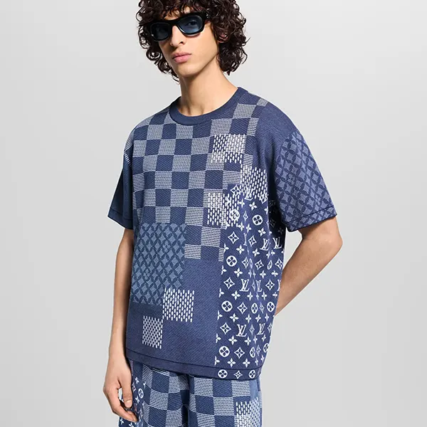 ルイヴィトン ダミエTシャツ 偽物 ユニセックス 1AIMBU