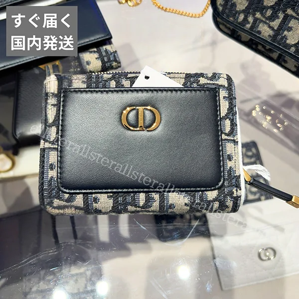 ディオール オブリーク コピー 2つ折り コンパクト財布 S2394UTZQ