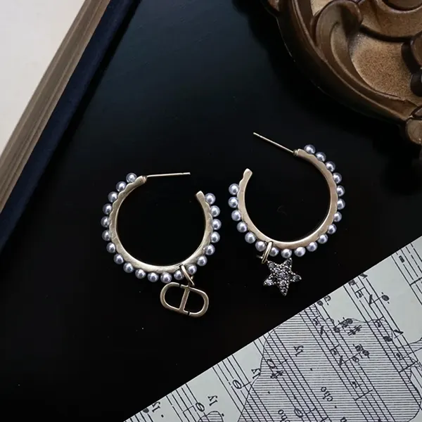 ディオール Petit CD フープピアス E3698WOMCY_D03S