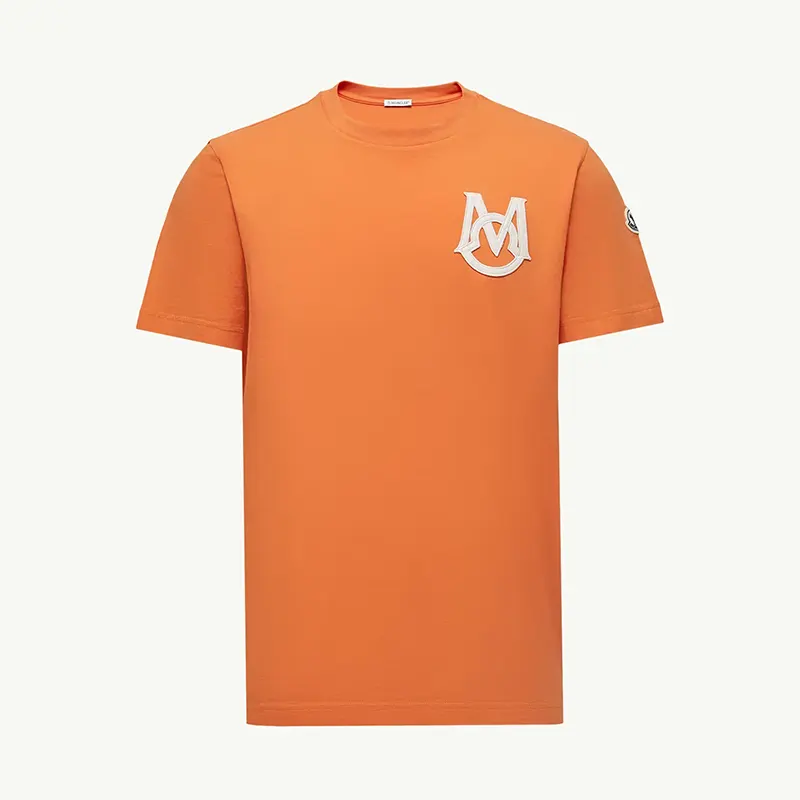 新作入手困難★モンクレール モノグラムコットン Tシャツ パロディ ロゴ 5色 mk20250804
