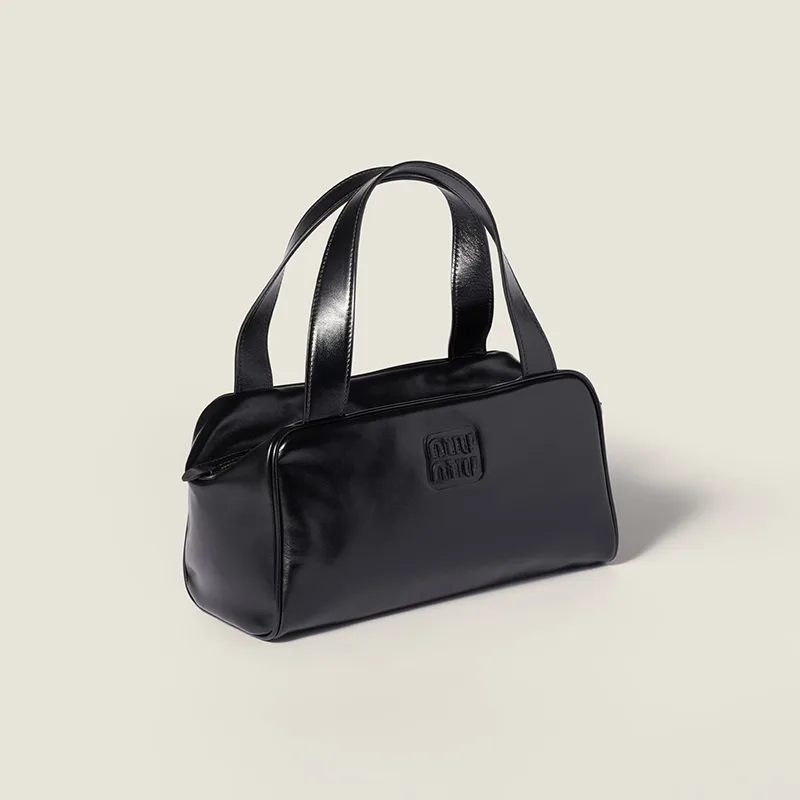 注目度NO.1ミュウミュウ レザートップハンドルバッグ コピー商品 3色 miu250829