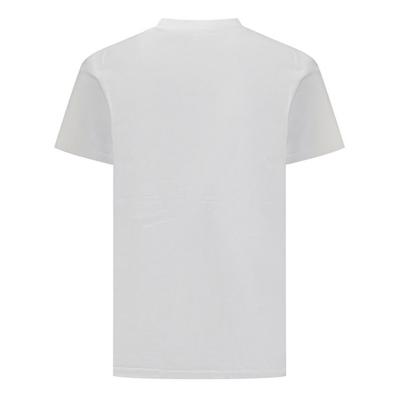 モンクレール ダブルロゴ Tシャツ 偽物 コットン スリムフィット 8C00076